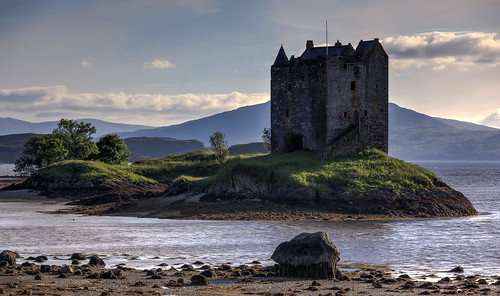 unitedkingdom scotland kasteel castle stalker montypython