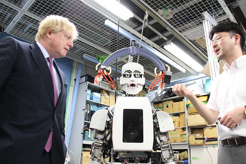 Foreign Secretary Boris Johnson visits Japan