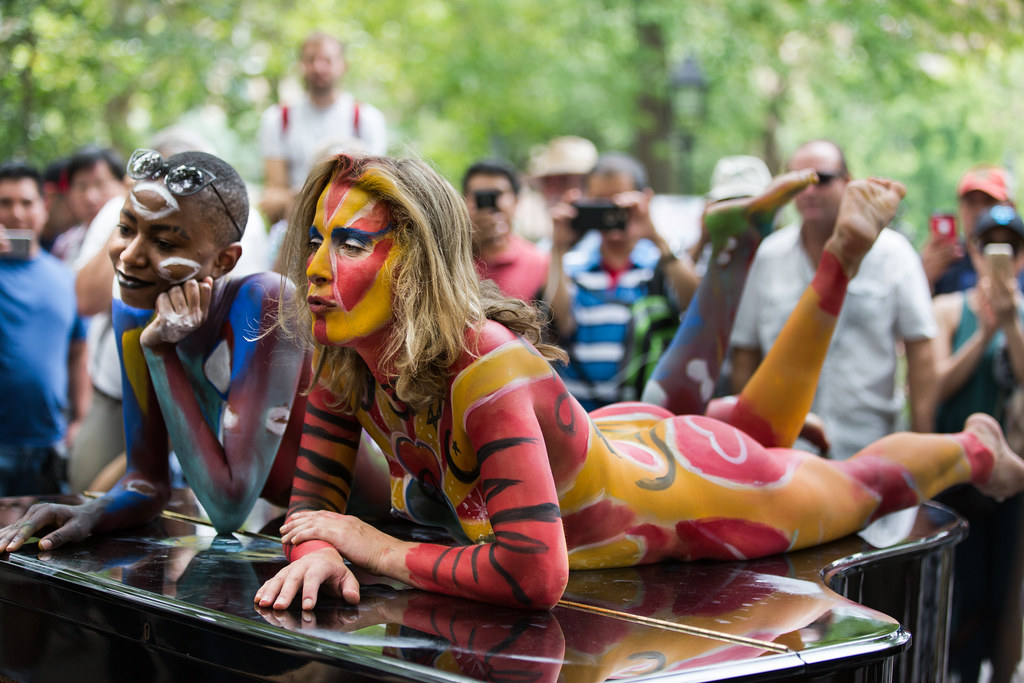 New York "Body Painting Day", 2017.