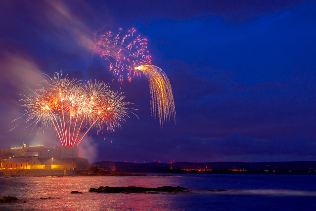 Portstewart Redsails Fireworks