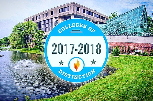 New Paltz has earned recognition from @colleges_of_distinction , a unique evaluator in the world of higher education that serves as an in-depth resource for prospective students! “Our selection as one of the newest Colleges of Distinction validates our ca