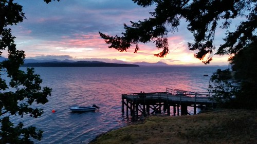 Sunset - small craft dock by D70, 

Trincomali Channel,

North Galiano Island, BC., Canada.
sunset canada island dock bc galiano small