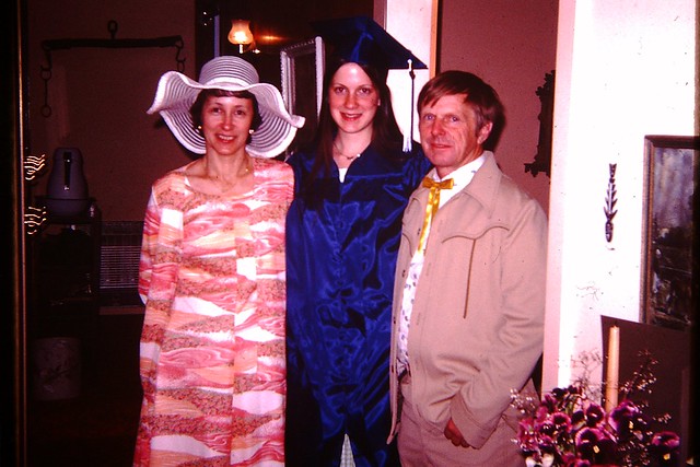 Found Photo - 1970s Graduation