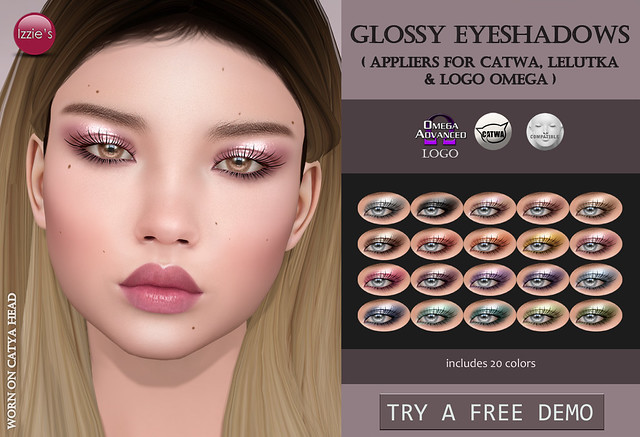 Glossy Eyeshadows