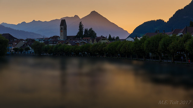 Sunset @ Interlaken