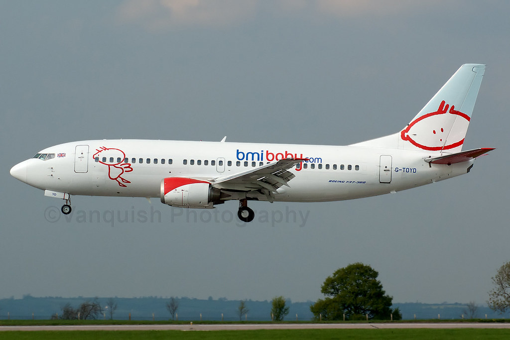 G-TOYD BMI Baby B737-300 East Midlands Airport
