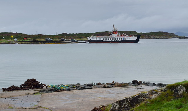 MV Loch Ranza loading up at Ardminish