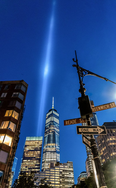 9/11/2017 - New York City Tribute in Light