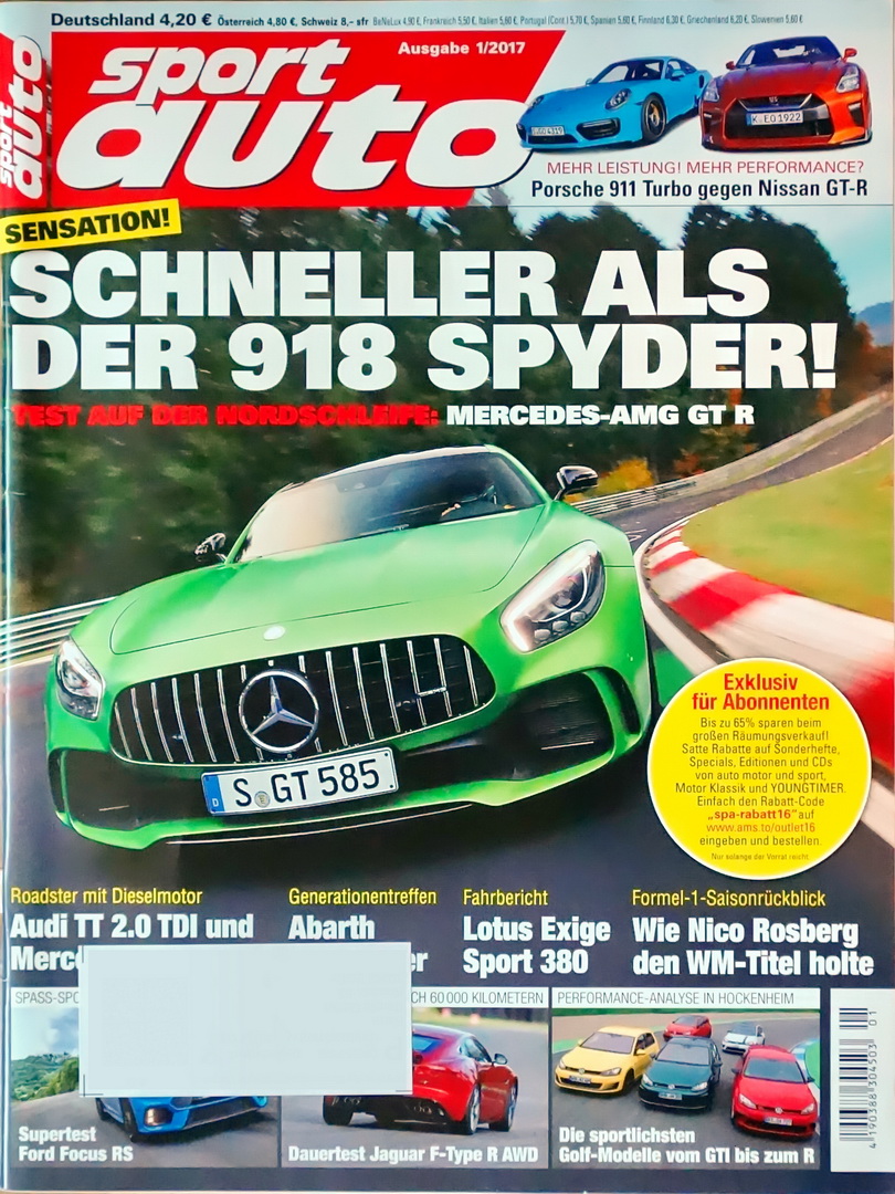 Image of sport auto - 2017-01 - cover