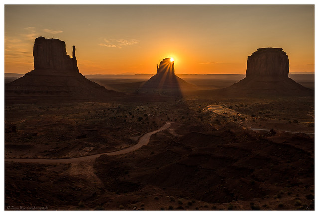 Monument Valley at sunrise