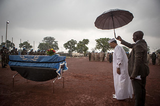 MINUSMA Honours Fallen Togolese Peacekeeper | by United Nations Photo