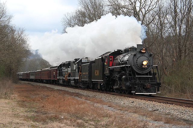 Southern 630 (2-8-0) AGS North Excursion Collinsville, Alabama