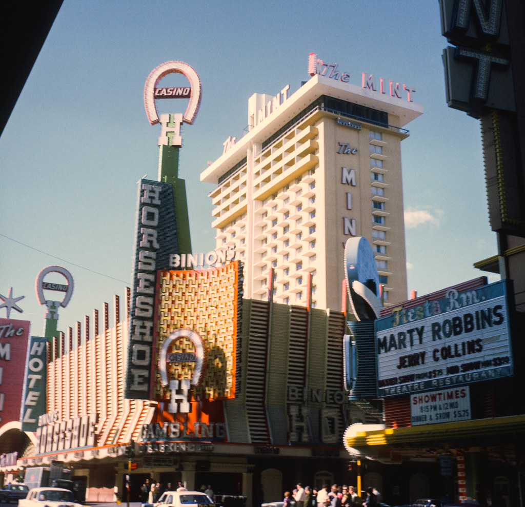 Las Vegas Trip 2/71 Horseshoe Casino with Marty Robbins >>… Flickr