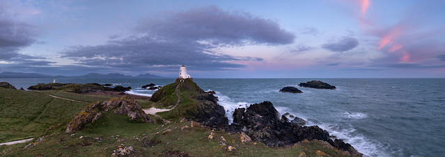 Twr Mawr Lighthouse at sunrise, Llanddwyn Island, Anglesey. North Wales.  https://www.facebook.com/naturallandscapephotographer/