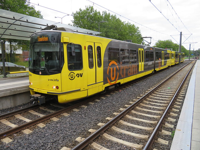 Nieuwegein Batau Noord tram destination IJselstein