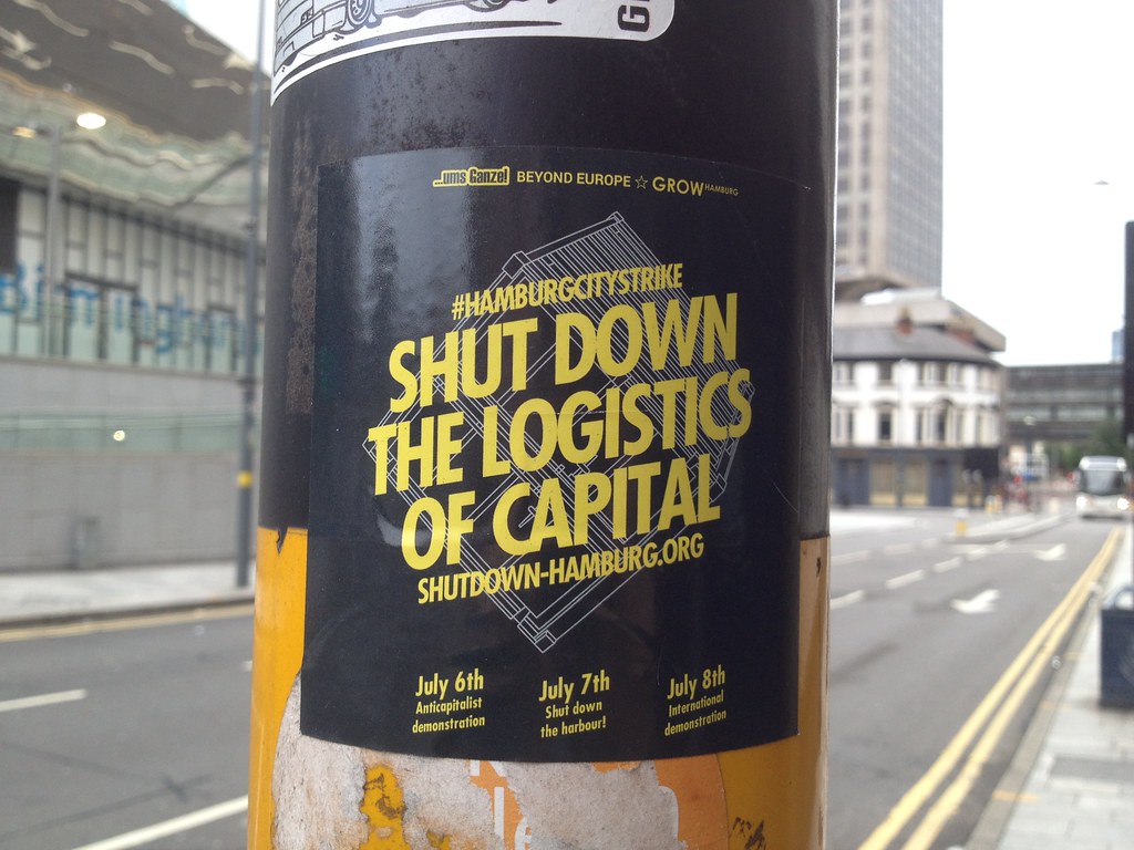 Shut down the Logistics of Capital