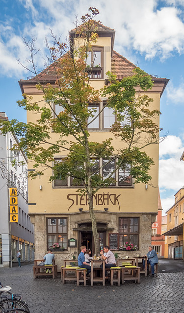 The Sternback restaurant in Wurzburg, Germany