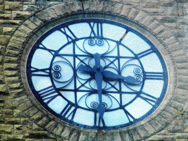 McGraw Tower clock