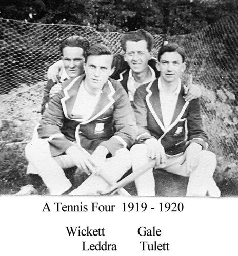 439#A Tennis Four  1919 - 1920