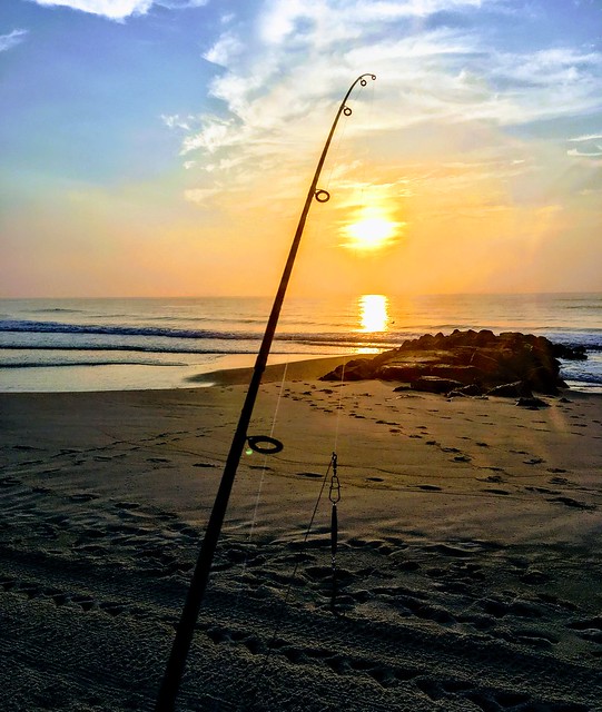 Fishing the surf