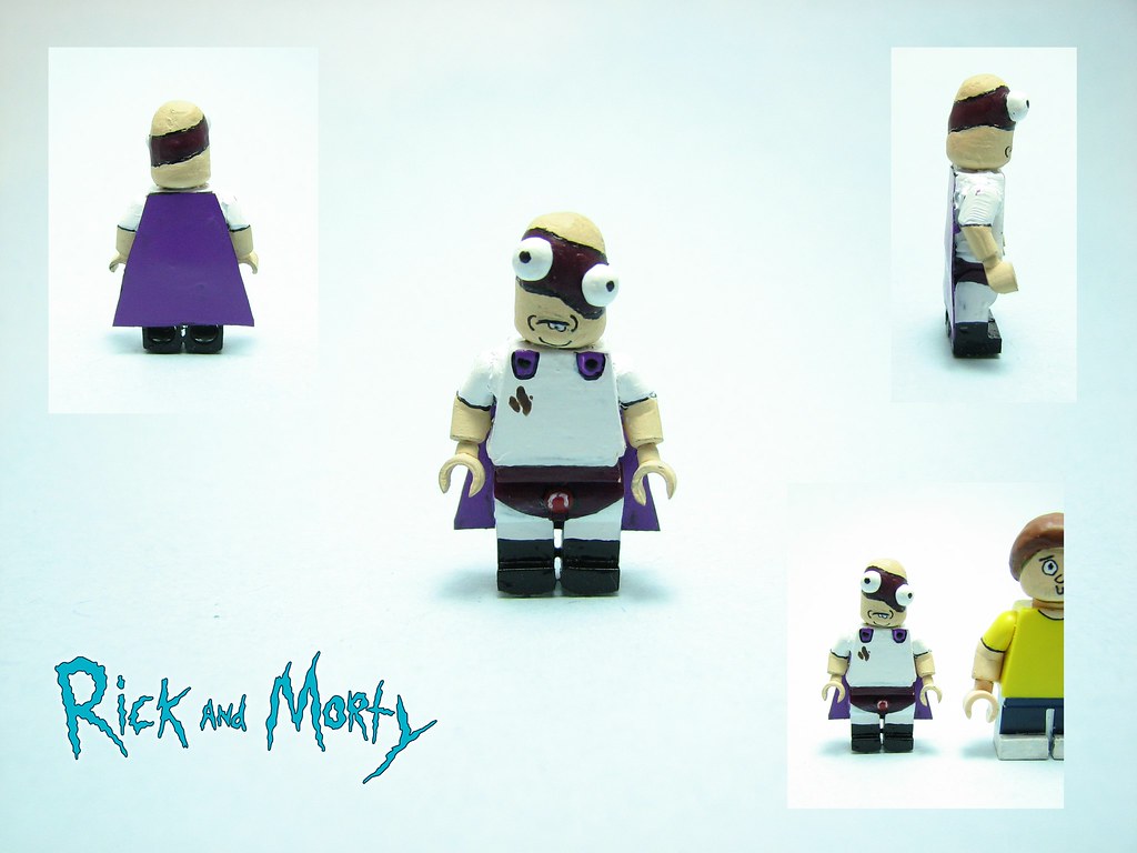 Lego Custom Rick And Morty Noob Noob Caleb Customs Flickr