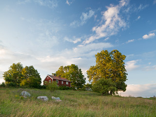 Flickr photo: Falu Rödfärg (Traditional Falu Red Swedish House), Nyköping