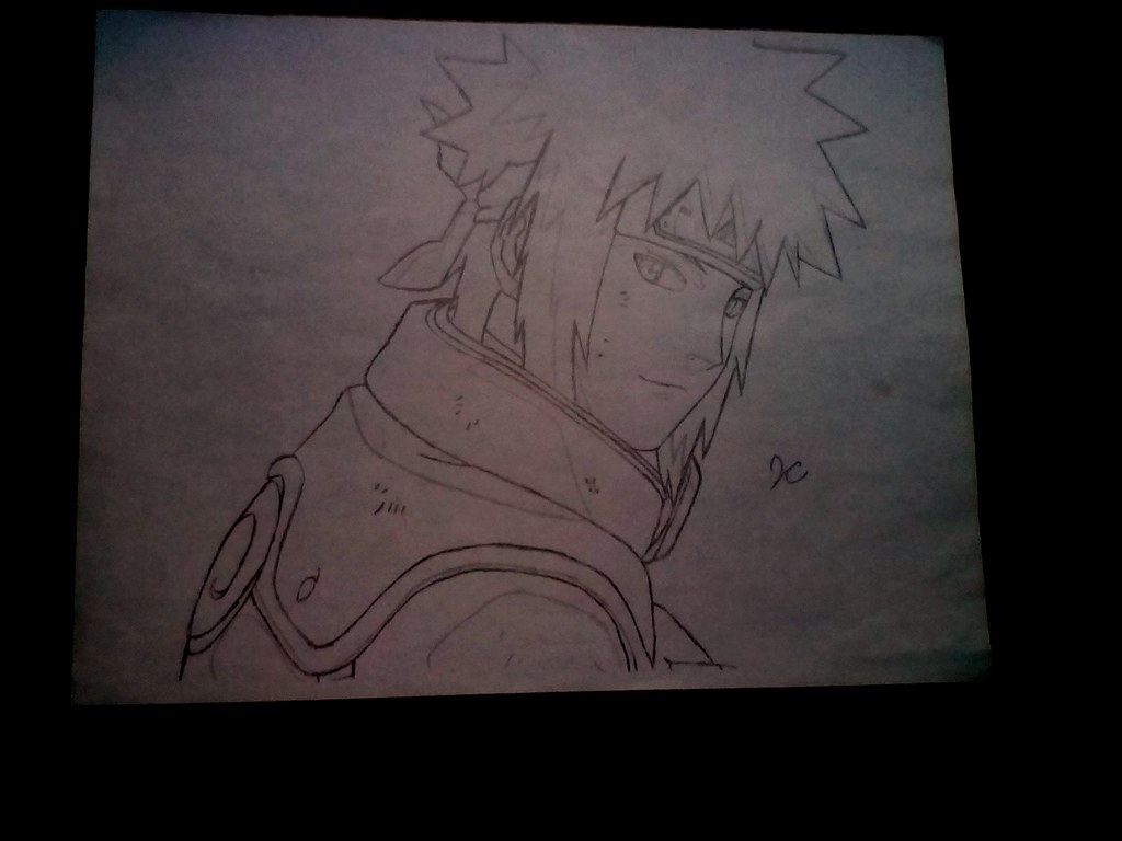 HOW TO DRAW MINATO NAMIKAZE FROM NARUTO SHIPPUDEN /// COMO