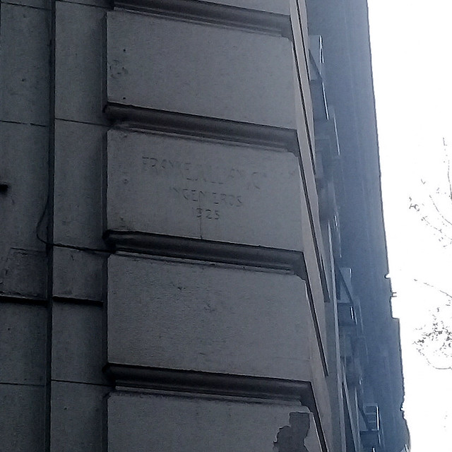 Edificio Diaz, luego fue El Tattersall, hoy funciona el Banco del Estado en su primer piso, construido por Franke  Jullian & Co.