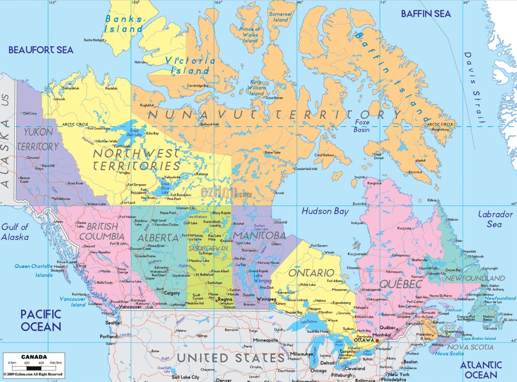 Canada Map 3