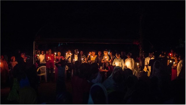 AIsha premiere-candli light ceremony- shedding light on GBV-1