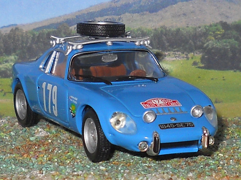 RIT10M 1/43 IXO Altaya Rallye  MATRA DJET V JAUSSAUD/Pescarolo Monte carlo 1966 