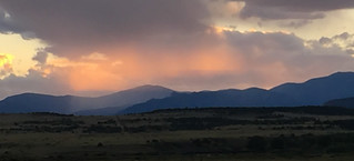 Sunset Over Philmont Viewed From Colfax, NM-1287