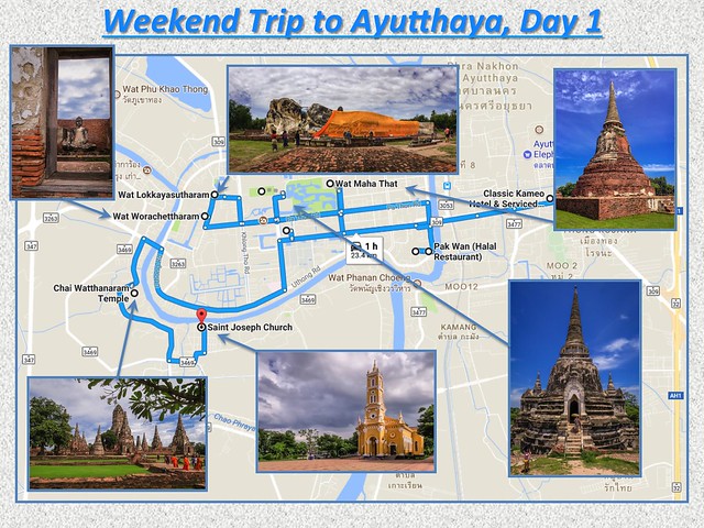 Weekend Trip to Ayutthaya, Day 1
