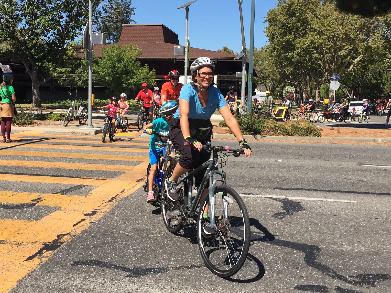 Mountain View Summer Family Bicycle Ride