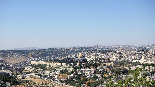 Jerusalem from Mount Scopus.