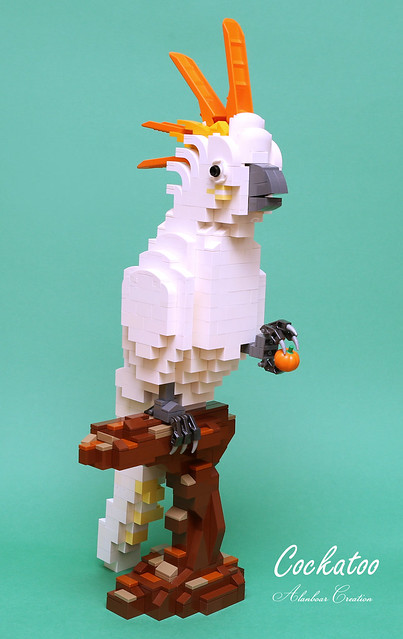 LEGO Cockatoo - Brick Separator MOC