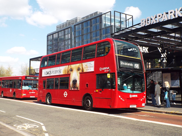 Arriva London T19, 519CLT - Route 198 | Dingwall Road/ East Croydon Station