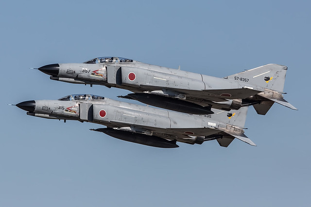 57-8357, McDonnell Douglas F-4EJ Kai Japan Air Self Defence Forces @ Nyutabaru RJFN
