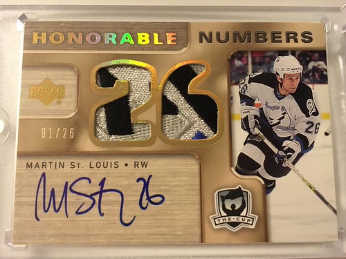 2005-06 CUP HONORABLE NUMBERS - MARTIN ST LOUIS | by hit4817
