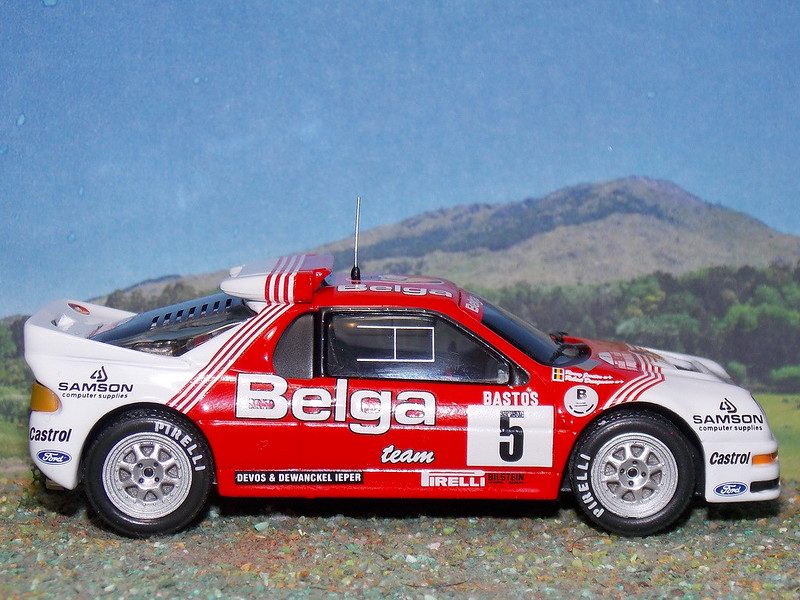 Ford RS200 – Rallye D’ypres 1986