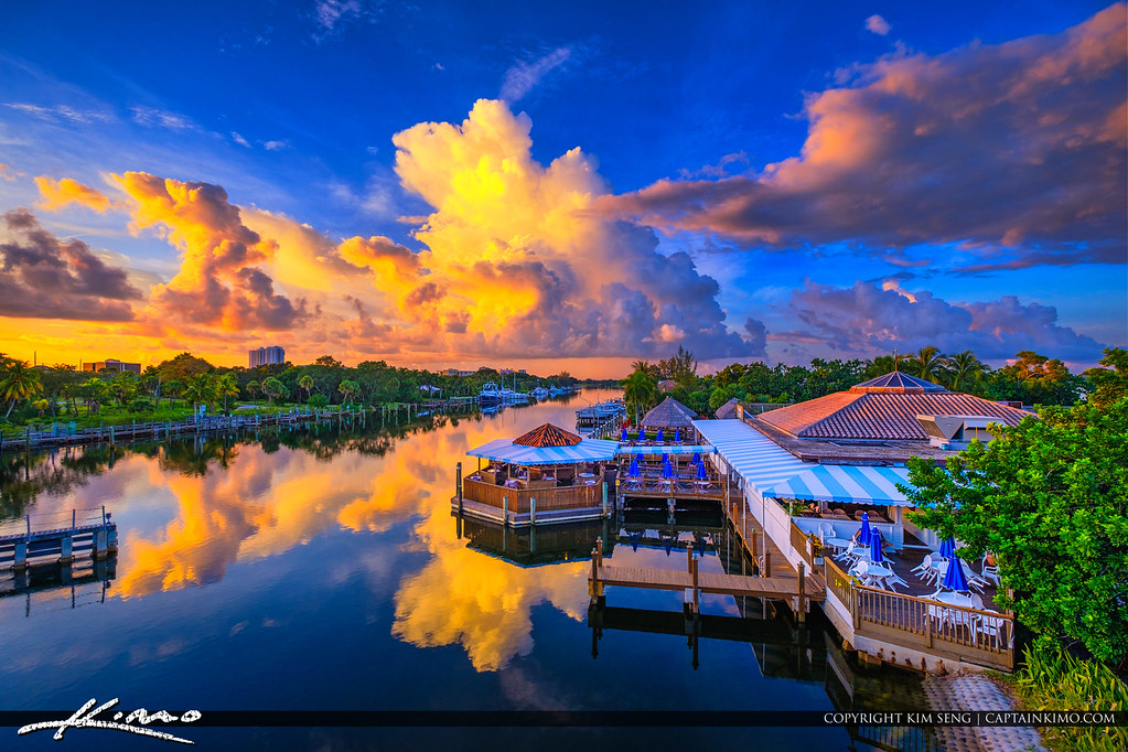 Waterway Cafe Palm Beach Gardens Epic Clouds Epic Clouds O Flickr