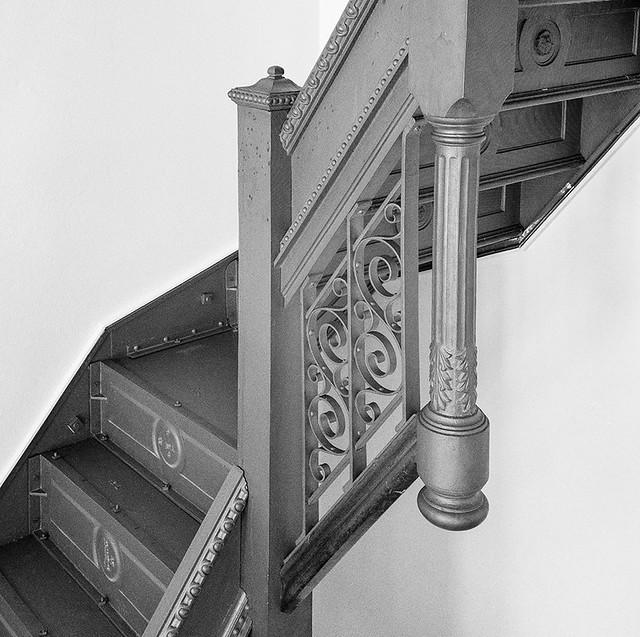 library stairs detail (razed)