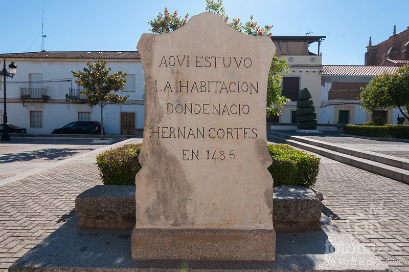 Estatua de Hernán Cortés en Medellín, Badajoz