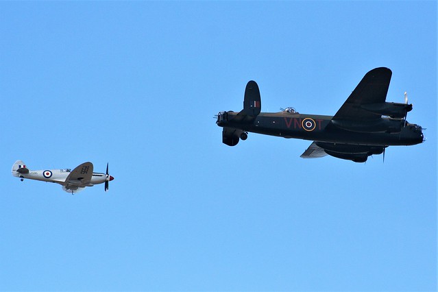 Spitfire PR.XIX & Lancaster B.I
