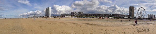 Panorama, Strand, Zandvoort aan Zee, Netherlands - 5564