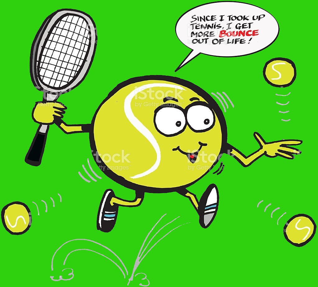 Funny tennis cartoon character | Robin Tate | Flickr