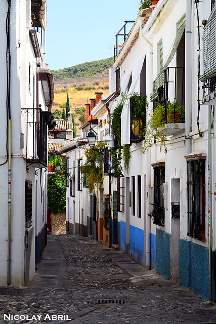 Streets of Albayzín, Granada