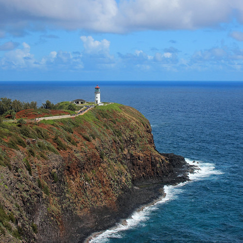 kilauea light point national wildlife refuge peninsula kauai hawaii hi september 2016 lighthouse ハワイ 風景