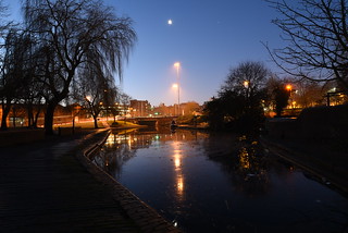 Wolverhampton Canal, Before Sunrise