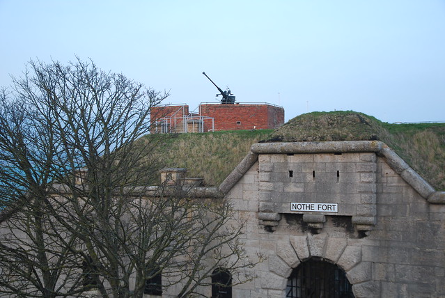 Nothe Fort is a fort in Weymouth, Dorset, England, situated at the end of the Nothe Peninsula